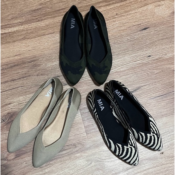 MIA Shoes - Lot of three pairs, Mia shoes, size 6